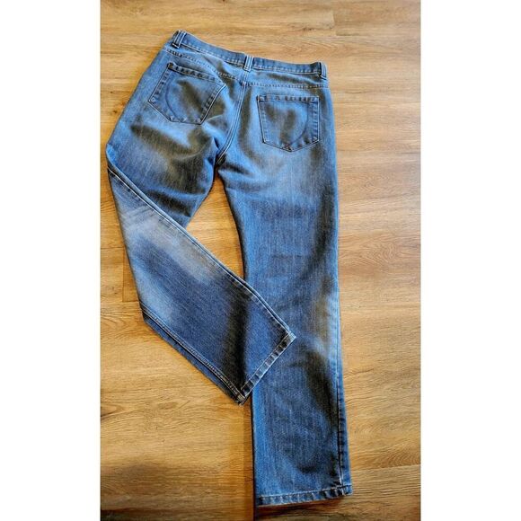 Mens Paper Denim & Cloth jeans 34 x  32 distressed pants - Picture 7 of 9